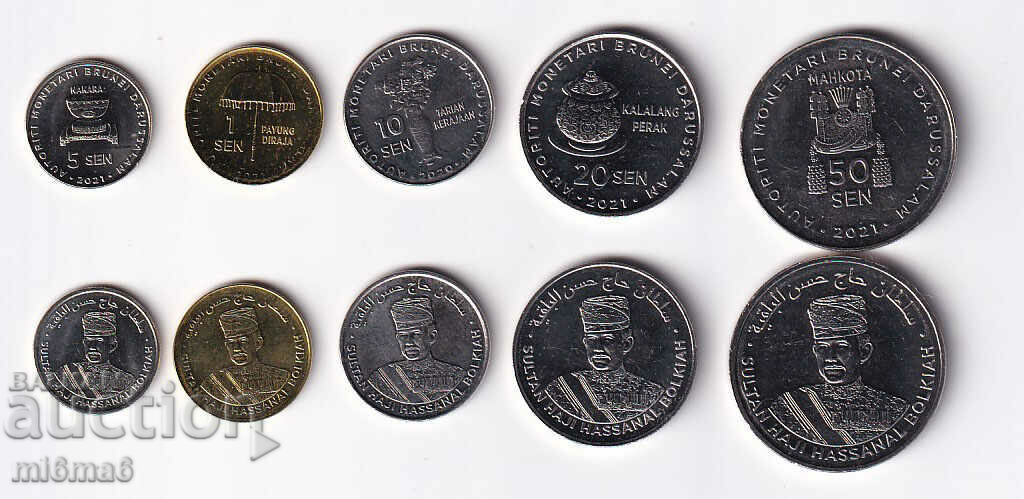 Setul de monede Brunei 2021