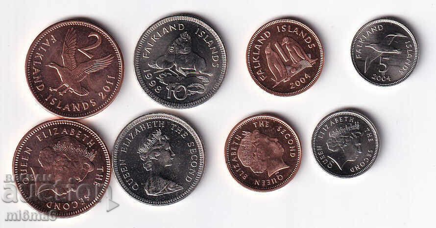 Σετ νομισμάτων των Νήσων Φώκλαντ