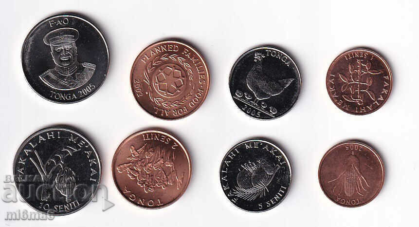 сет монети Тонга