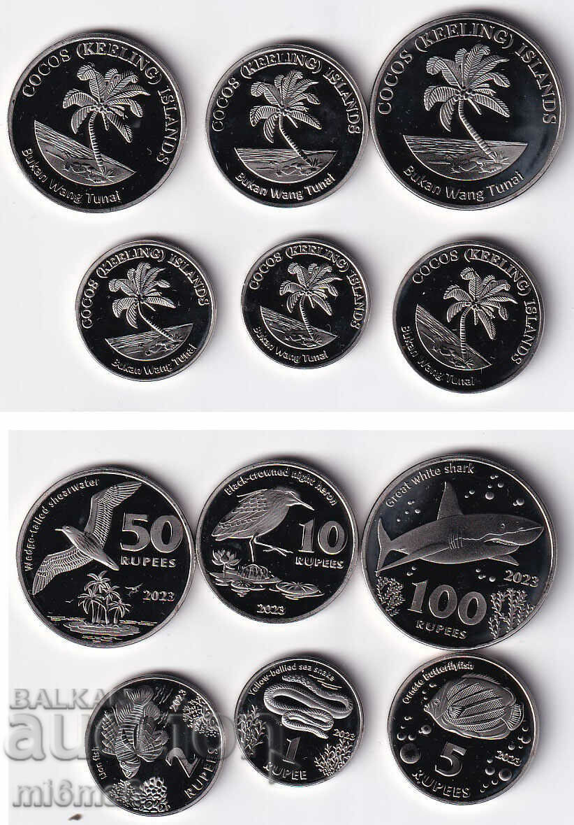 Cocos Islands coin set