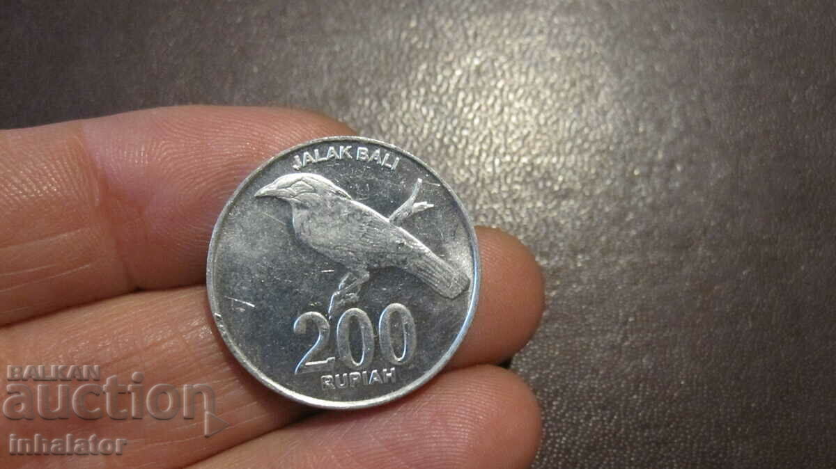Indonesia 200 rupiah - 2003 Aluminum