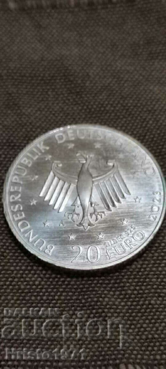 20 ευρώ Γερμανία 2023 με τιμή € 38.35 | 75.01 BGN 20 ευρώ Γερμανία 2023 με τιμή € 38.35 | 75.01 BGN