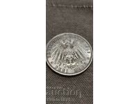 3 марки 1913 Прусия