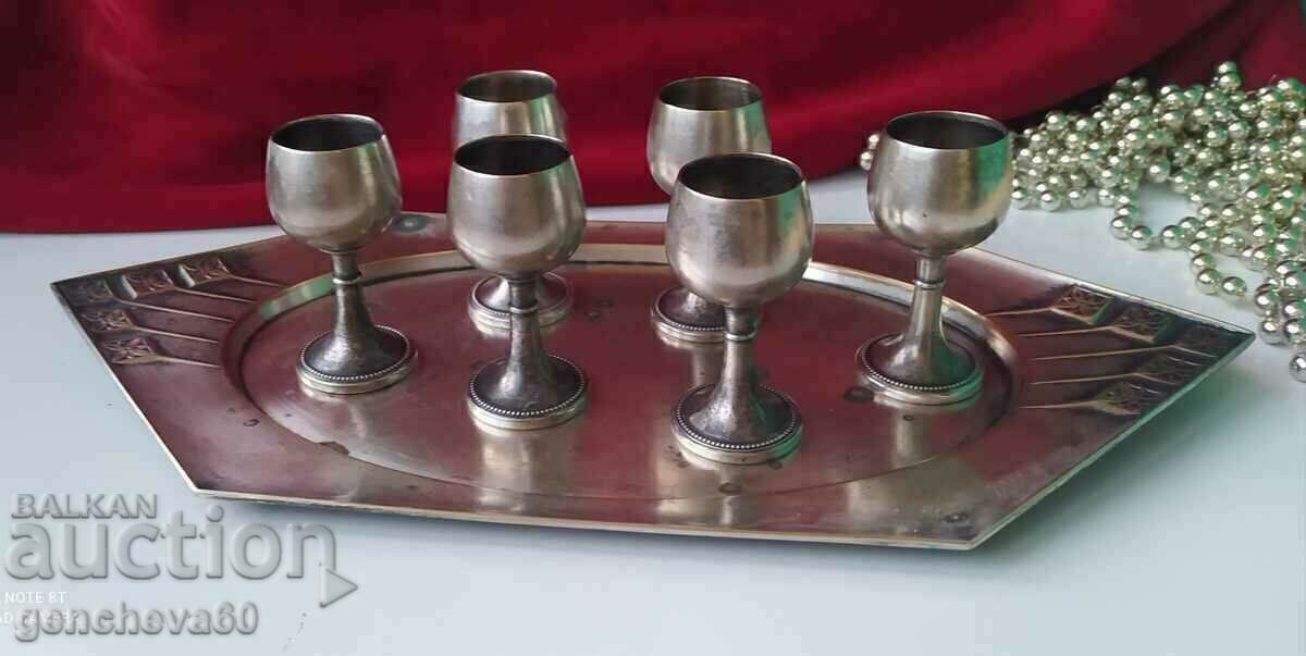 100-godishen posrebren serviz - markirovki WMF - 7