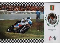 Spania. Carte poștală SERIE GRAN PRIX. 1981 Moto...