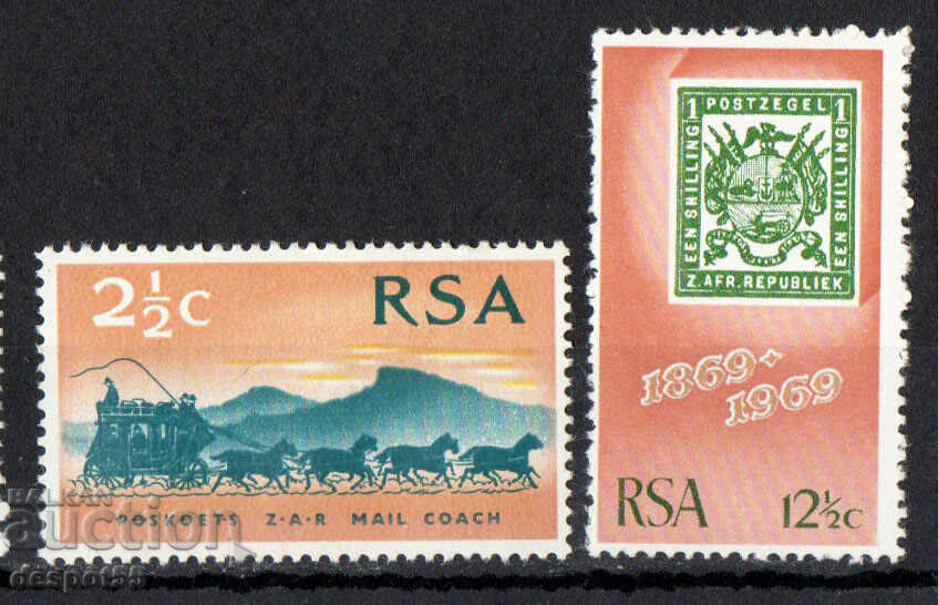 1969 Sud. Africa. Primele timbre ale Republicii Africa de Sud