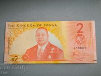 Bancnotă - Tonga - 2 paanga UNC | 2024