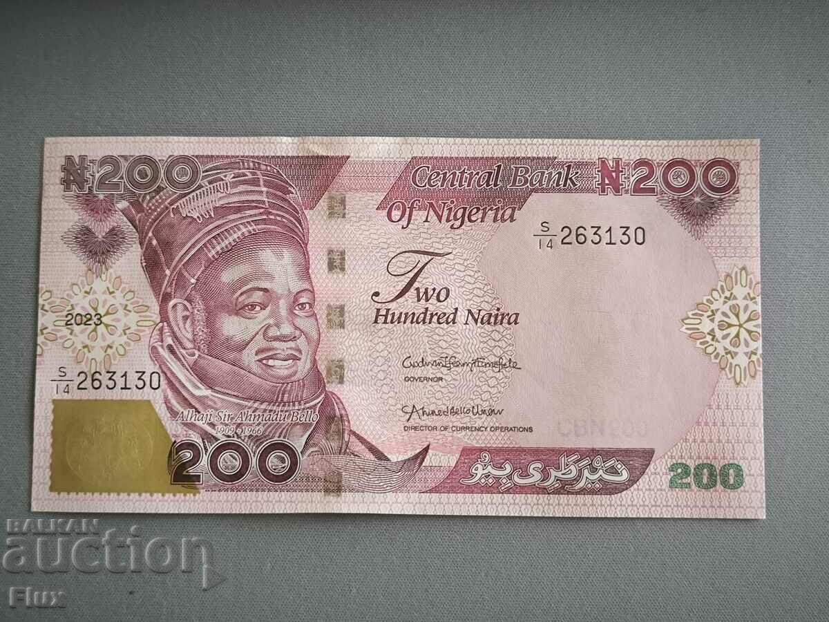 Bancnota - Nigeria - 200 Naira UNC | 2023