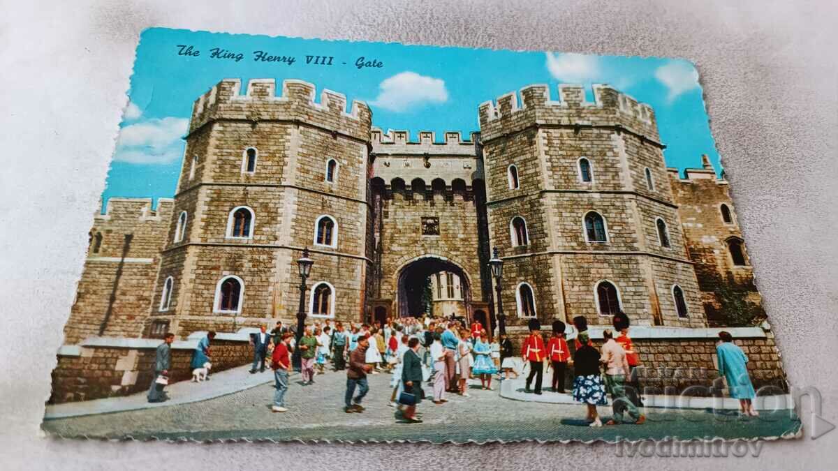 П К Windsor Castle The King Henry VIII - Gate 1963