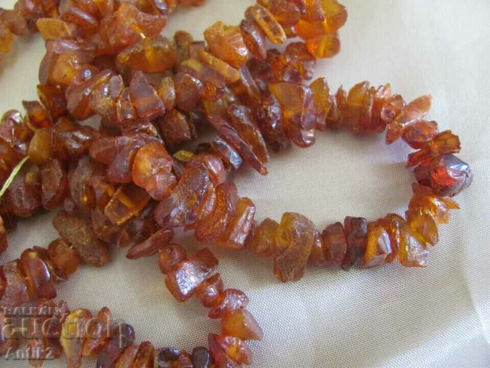 Antique Women's Necklace Raw Amber - 5 Antique Women's Necklace Raw Amber - 5