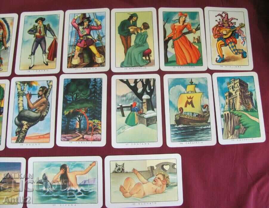 Ventich Set of Playing Cards 40 pcs. + 40 pcs. - 5 Ventich Set of Playing Cards 40 pcs. + 40 pcs. - 5