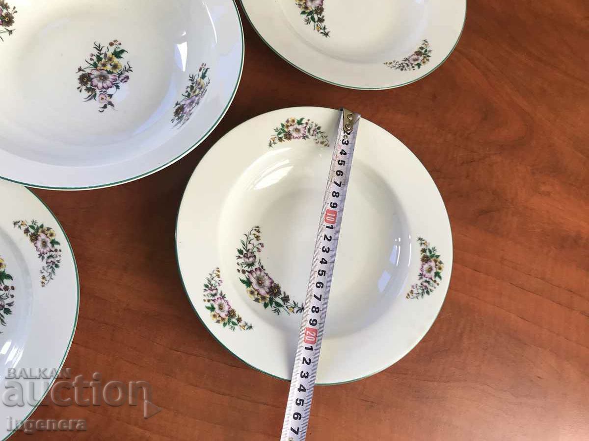 Auction PORCELAIN PLATE BOWL SERVICE BULGARIA Auction PORCELAIN PLATE BOWL SERVICE BULGARIA