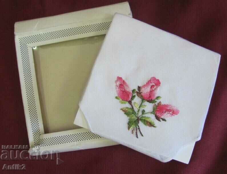 Vintich Hand Embroidery Bedspread and Towel in a box with price 28.00 BGN | € 14.32