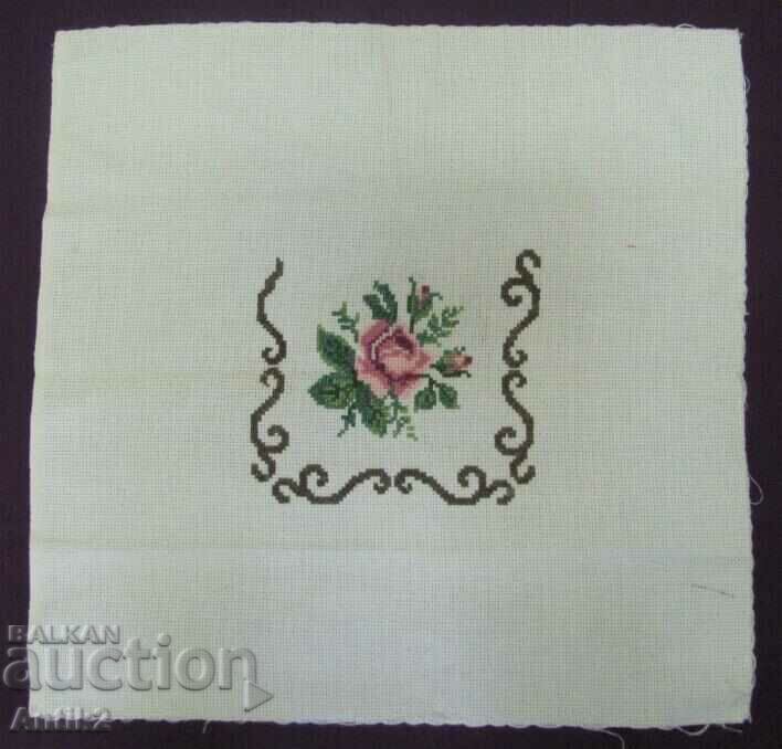 Vintich Hand Embroidery Bedspread and Towel in a box - 7