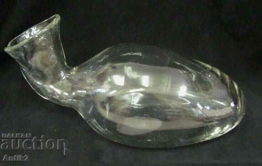 Antique Medical Glass Male Urinal with price 20.00 BGN | € 10.23