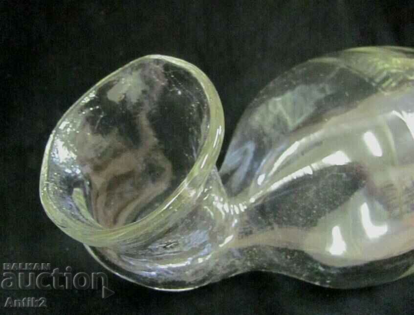 Auction  Antique Medical Glass Male Urinal