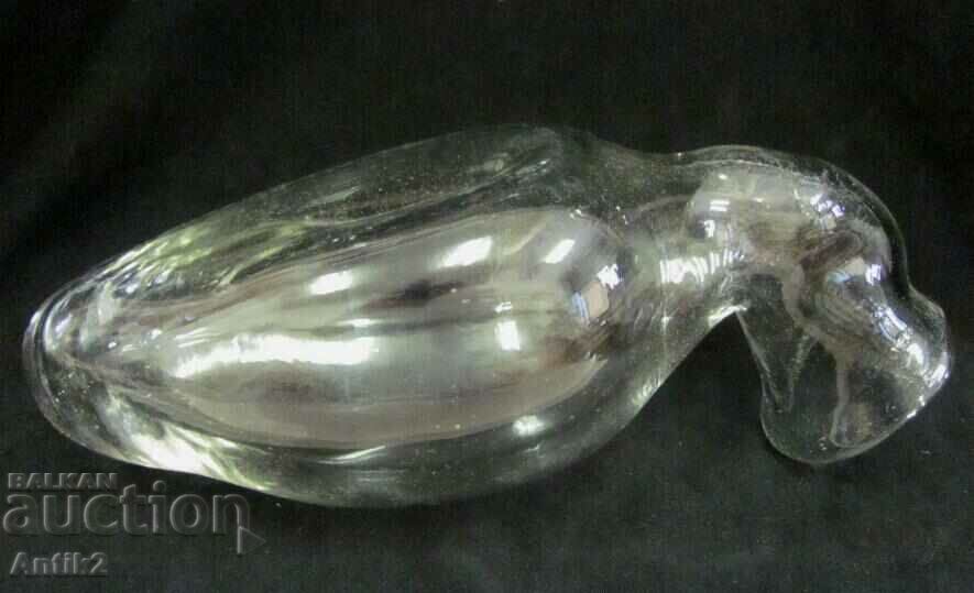 Delivery of Antique Medical Glass Male Urinal