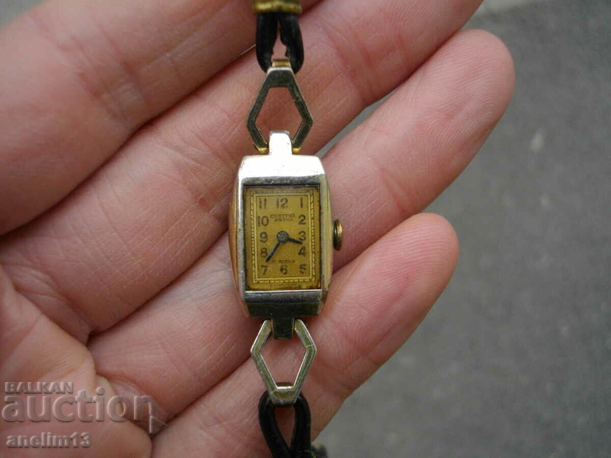 CERTINA EXTRA SWISS ART DECO GOLD WOMEN'S WATCH with price 50.00 BGN | € 25.56 CERTINA EXTRA SWISS ART DECO GOLD WOMEN'S WATCH with price 50.00 BGN | € 25.56