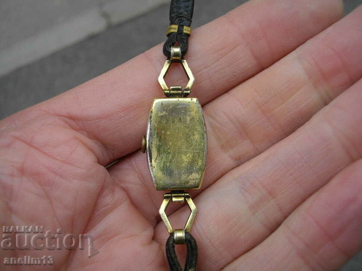 CERTINA EXTRA SWISS ART DECO GOLD WOMEN'S WATCH - 5 CERTINA EXTRA SWISS ART DECO GOLD WOMEN'S WATCH - 5