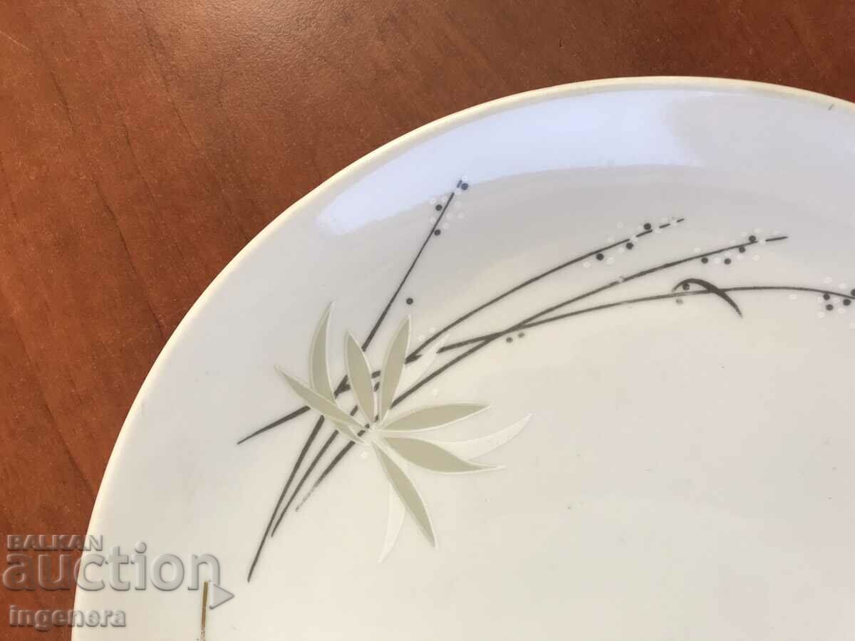 PORCELAIN PLATE SERVIZNA-BULGARIA - 5 PORCELAIN PLATE SERVIZNA-BULGARIA - 5