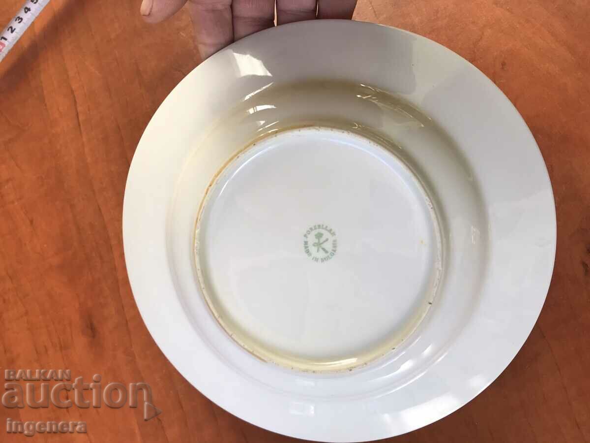 Auction  PORCELAIN PLATE DALBOKA-BULGARIA