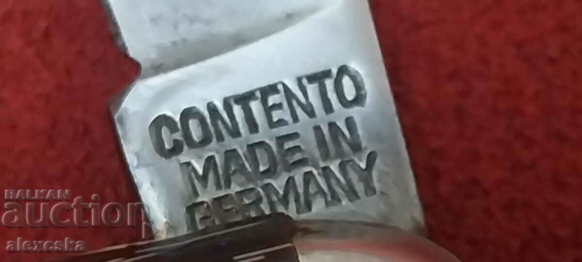 Old knife - "CONTENTO" - 6 Old knife - "CONTENTO" - 6