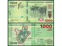 ❤️ ⭐ Burundi 2021 1000 franci UNC nou ⭐ ❤️