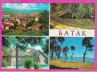308140 / Батак - 4 изгледа църква панорама България ПК