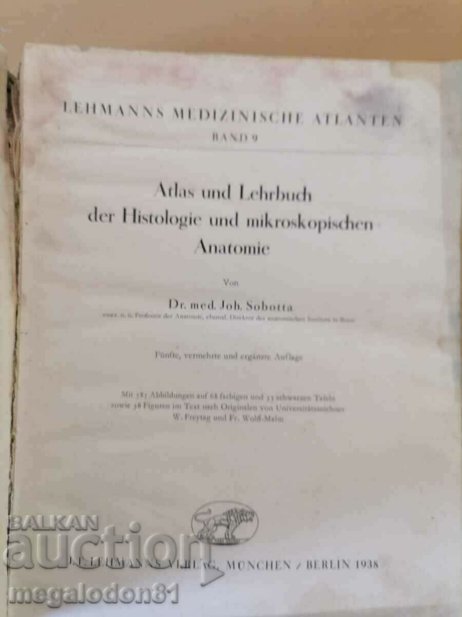Auction Atlas and reference book of histology and micro-anatomy - J . Sobo Auction Atlas and reference book of histology and micro-anatomy - J . Sobo