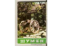 Картичка  България  Шумен Албумче мини 1