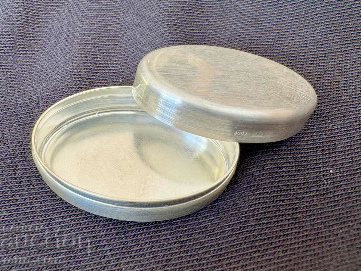 A small silver box with price 30.00 BGN | € 15.34 A small silver box with price 30.00 BGN | € 15.34