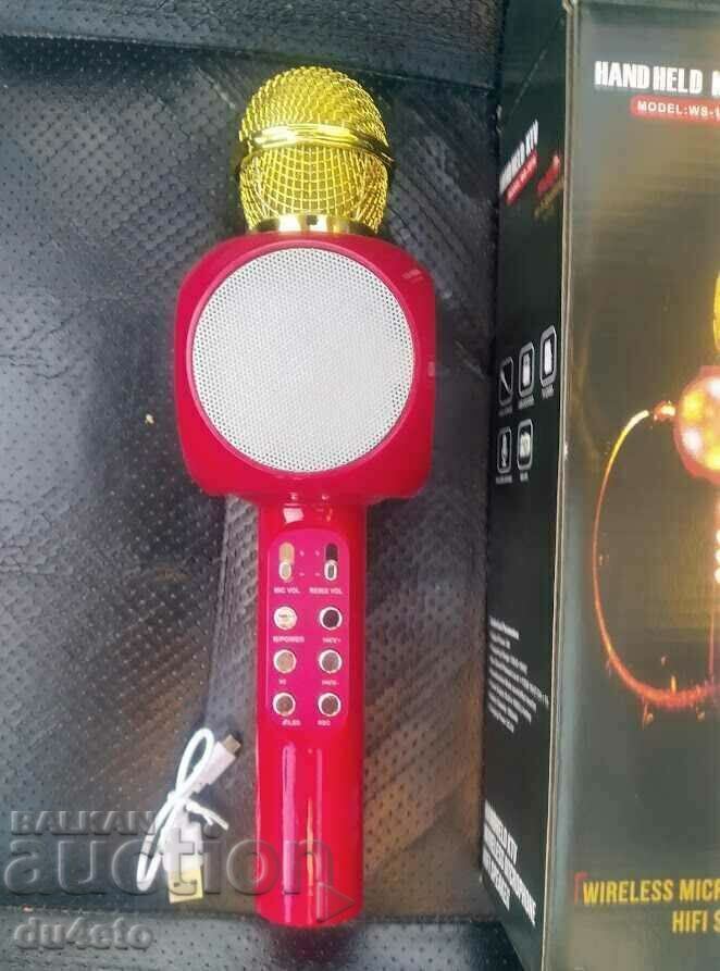 Auction Bluetooth Wireless - karaoke microphone with built-in speaker US Auction Bluetooth Wireless - karaoke microphone with built-in speaker US