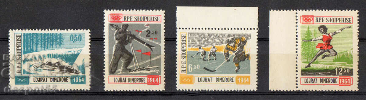 1963. Албания. Зимни олимпийски игри - Инсбрук 1964, Австрия