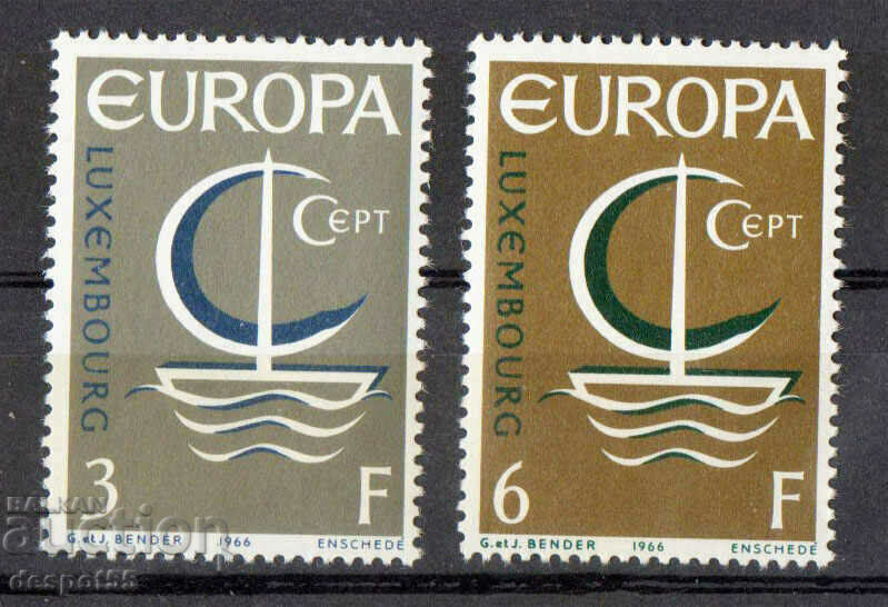 1966. Люксембург. ЕВРОПА.