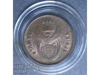 South Africa 1 cent 2001
