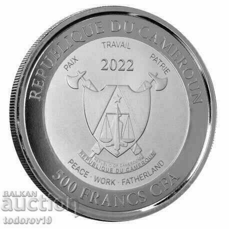 1 oz Silver Mandrill -Republic of Cameroon 2022 with price 129.99 BGN | € 66.46 1 oz Silver Mandrill -Republic of Cameroon 2022 with price 129.99 BGN | € 66.46