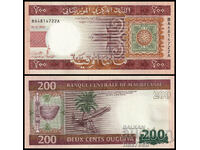 ❤️ ⭐ Mauritania 2013 200 Ougia UNC New ⭐ ❤️
