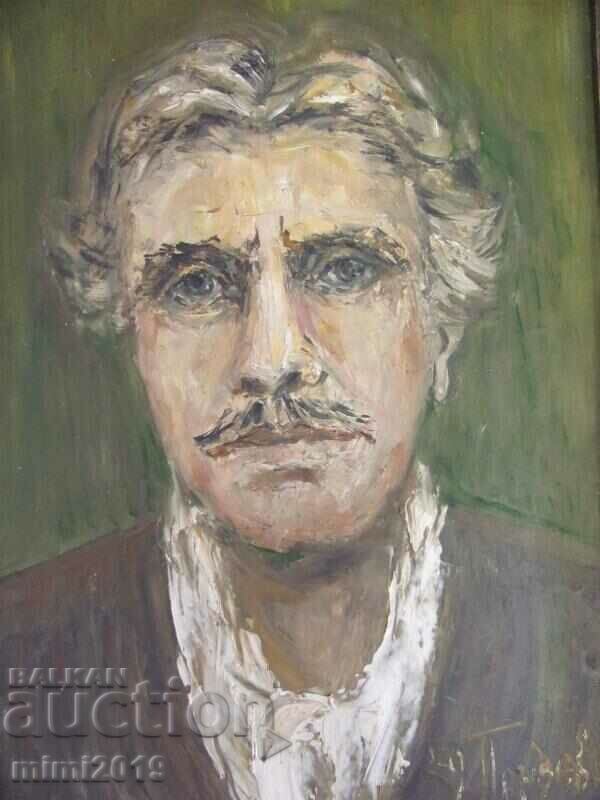 30's Original Oil Painting-Vasil Levski-signed with price 125.00 BGN | € 63.91 30's Original Oil Painting-Vasil Levski-signed with price 125.00 BGN | € 63.91