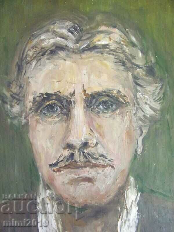 Auction 30's Original Oil Painting-Vasil Levski-signed Auction 30's Original Oil Painting-Vasil Levski-signed