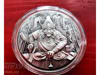 Silver 2+11.5 Oz Count Dracula Vlad the Impaler 2020 Bi-Metal-Max