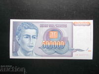 ЮГОСЛАВИЯ , 500 000 динара , 1993 , UNC
