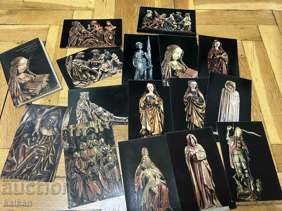 Σετ καρτών ολλανδικών γλυπτών από το Ερμιτάζ με τιμή 15.00 BGN | € 7.67 Σετ καρτών ολλανδικών γλυπτών από το Ερμιτάζ με τιμή 15.00 BGN | € 7.67