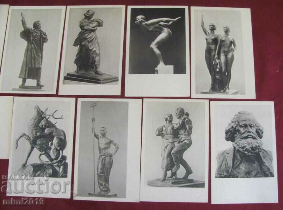30 Cărți poștale-Sculptură sovietică 10 buc. - 5