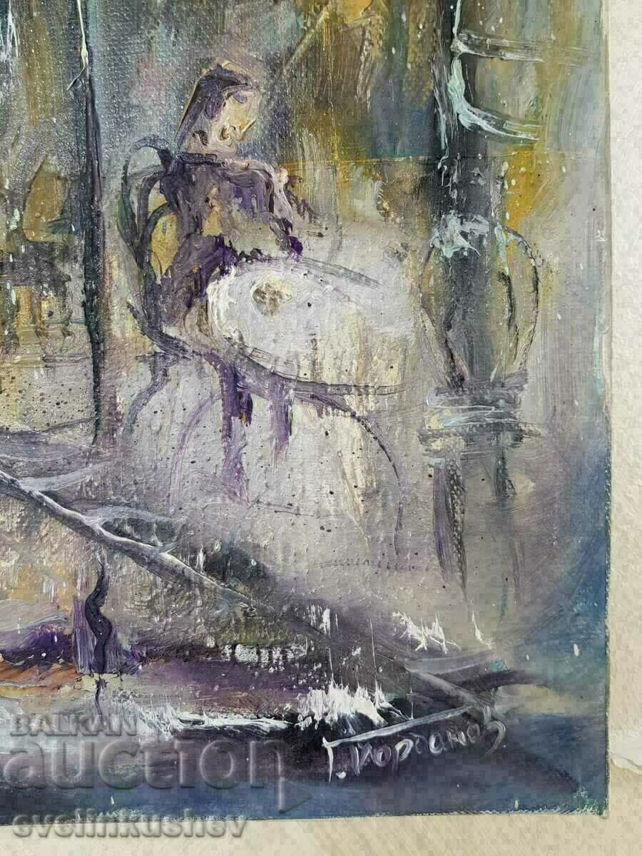 Delivery of Oil painting "Rain over the city" Georgi Yordanov Delivery of Oil painting "Rain over the city" Georgi Yordanov