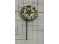 ESPERANTO RUSE BULGARIA BADGE