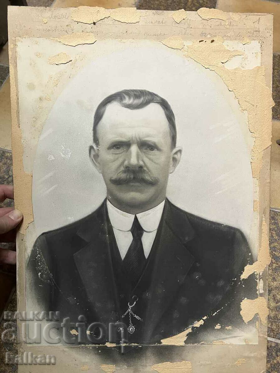 Old photograph - portrait of a man - 6 Old photograph - portrait of a man - 6