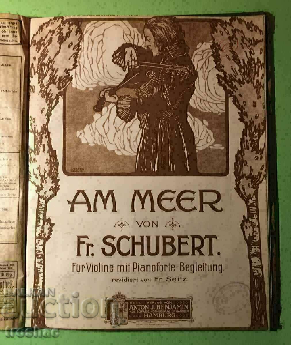 Very old and rare musical scores of world famous - 7 Very old and rare musical scores of world famous - 7