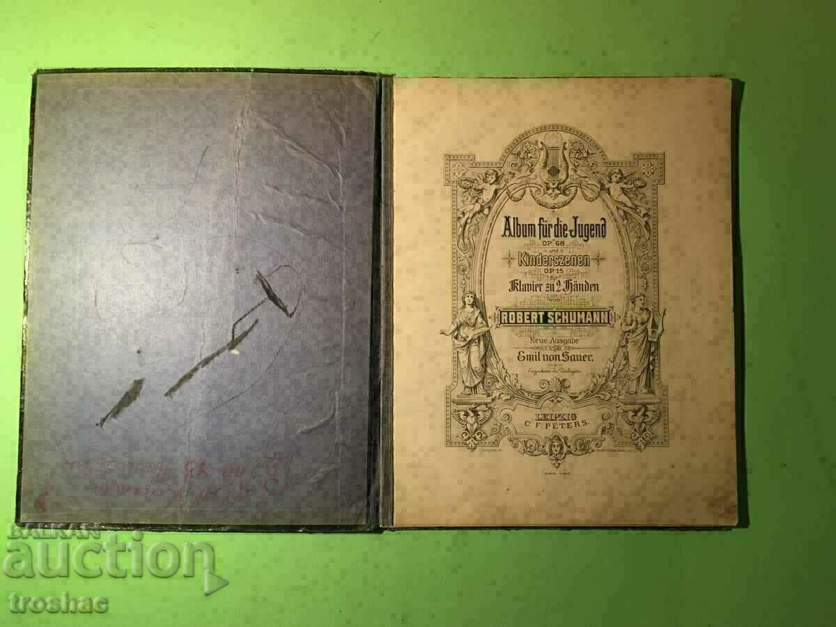 Ретро и РЕДКИ Музикални партитури Antiqe Album für die jugen с цена 25.00 лв. | € 12.78 Ретро и РЕДКИ Музикални партитури Antiqe Album für die jugen с цена 25.00 лв. | € 12.78