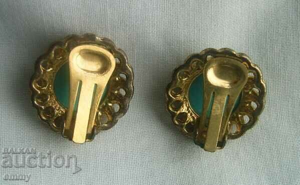 Old earrings, clip-on earrings - Italy 1950 - 5 Old earrings, clip-on earrings - Italy 1950 - 5