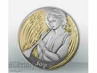 Îngerul Ceresc de 2 dolari de argint 2015